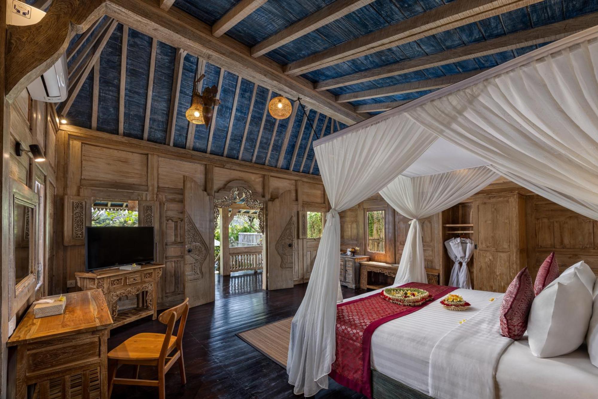 Wooden Ganeca Villas By Pramana Villas Убуд Экстерьер фото