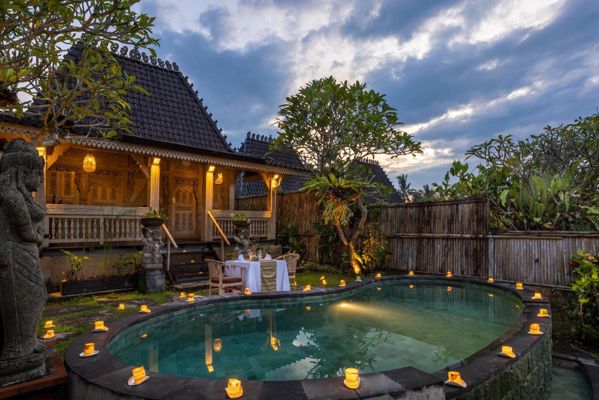 Wooden Ganeca Villas By Pramana Villas Убуд Экстерьер фото