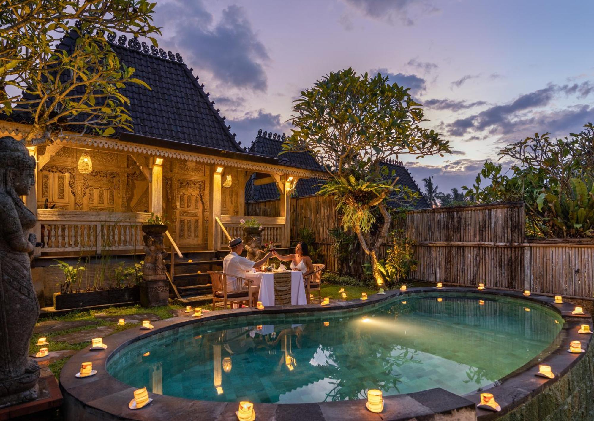 Wooden Ganeca Villas By Pramana Villas Убуд Экстерьер фото