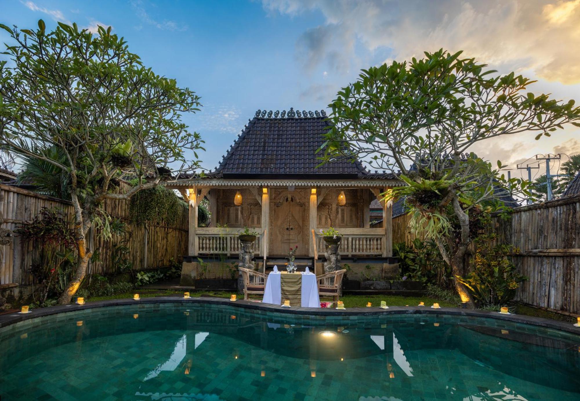 Wooden Ganeca Villas By Pramana Villas Убуд Экстерьер фото
