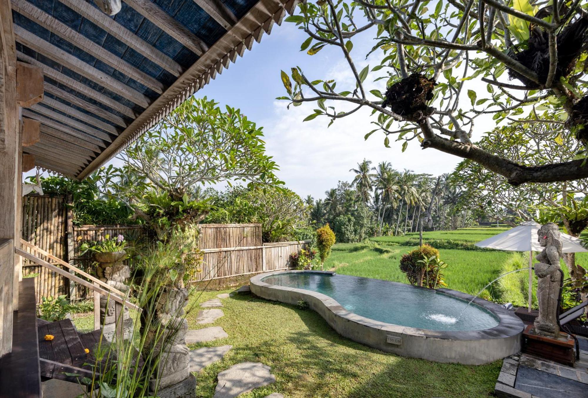 Wooden Ganeca Villas By Pramana Villas Убуд Экстерьер фото