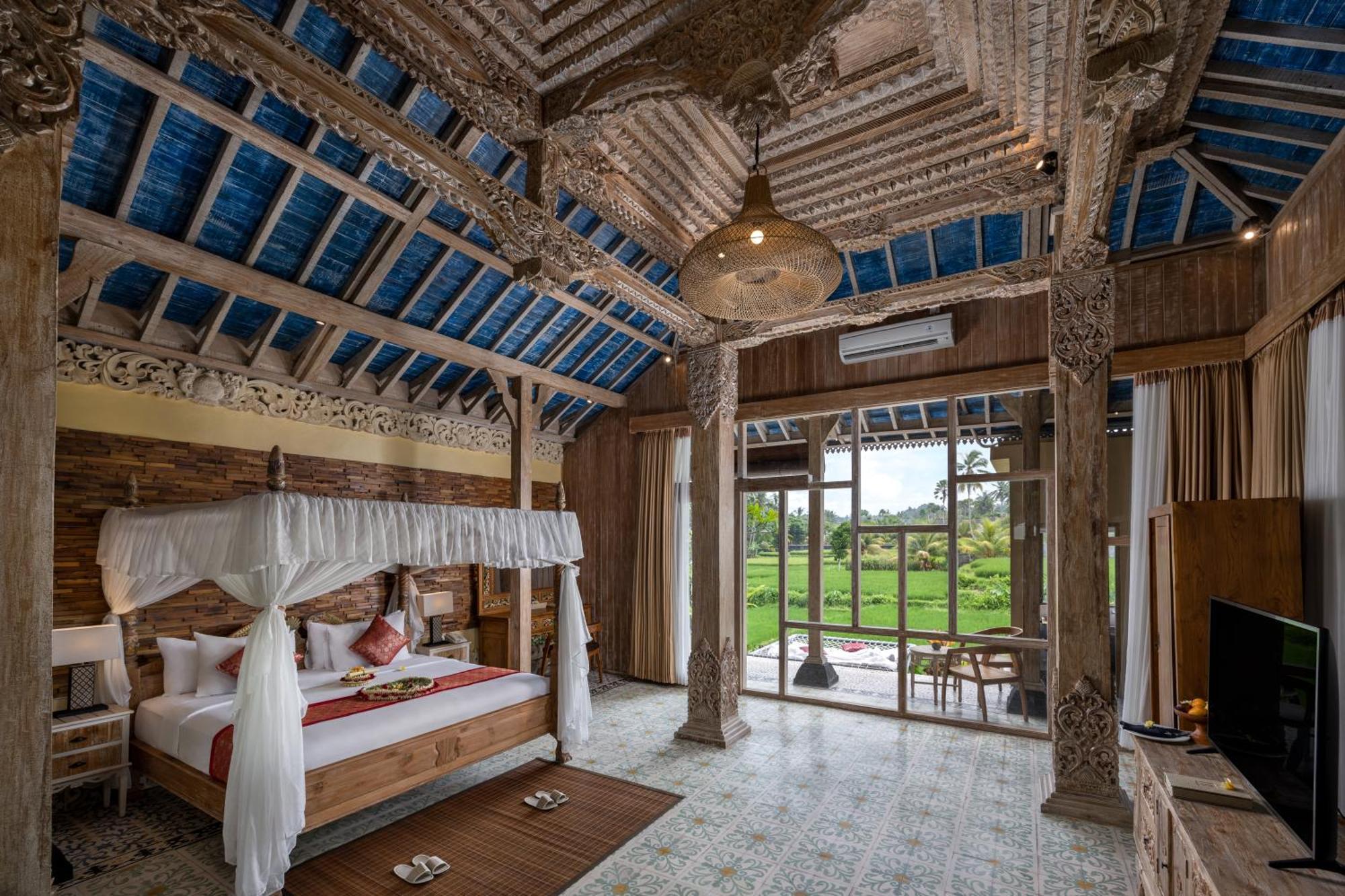 Wooden Ganeca Villas By Pramana Villas Убуд Экстерьер фото